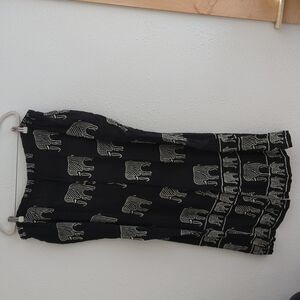 *** Not For Sale ******Boho Pull On Pants Elephant Wide Leg Cropped